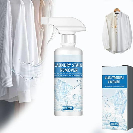 Non-Ionic Laundry Pre-Treatment, 2026 New Clothing Emulsifier, Powerful Remover Clothes Dry-Clean Spray, For Clothes Shoes