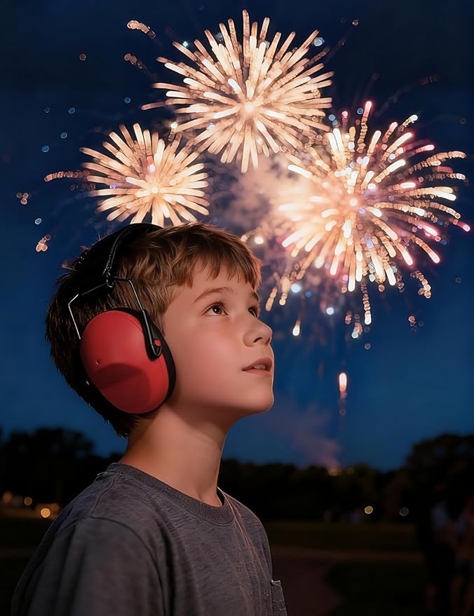 sundee Kids Noise Cancelling Headphones Ear Muffs for Noise Reduction Hearing Protection for Autism Chirldren