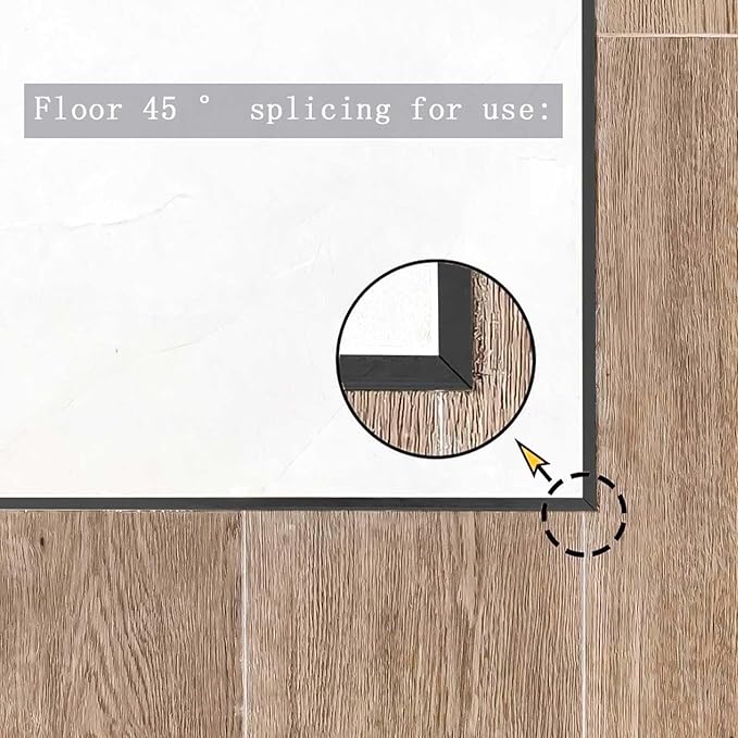 10-Pack 36 Inch Aluminum Tile Edge Trim – L-Shape Metal Tile Edging for Backsplash, Wall Corners, and Finishing – Square TileTrim (Black, 36 Inch)