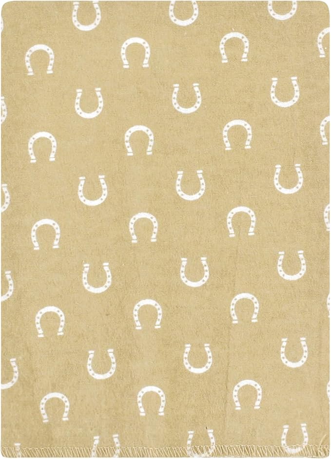 Hudson Baby Unisex Baby Cotton Flannel Burp Cloths Bundle, Cowboy, One Size