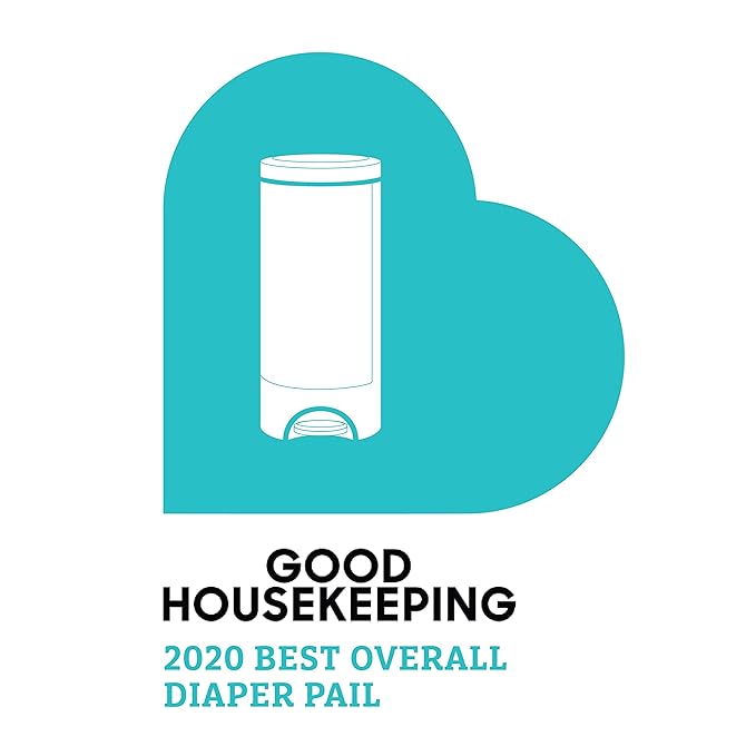 Munchkin® Step Diaper Pail Powered by Arm & Hammer, #1 in Odor Control & Secure Grip™ Contoured Baby Diaper Changing Pad for Dresser, Waterproof, 16" x 31"