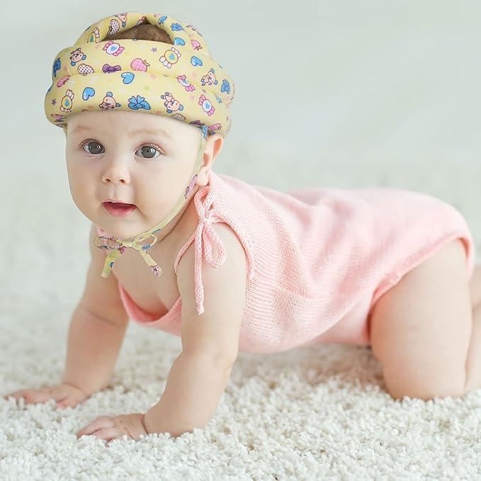 Simplicity Baby Infant Toddler No Bumps Safety Helmet Head Cushion Bumper Bonnet