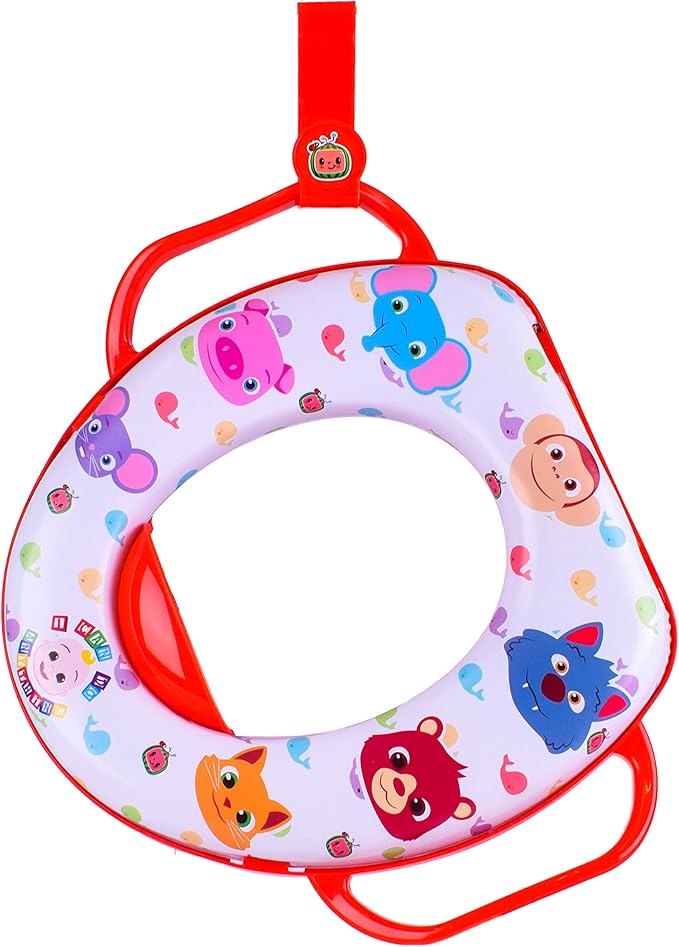 CoComelon Soft Potty Training Seat, Red