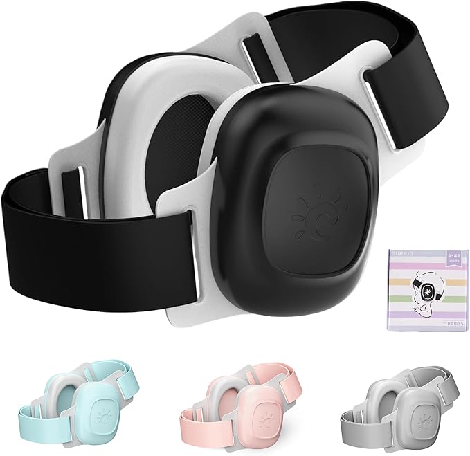 Baby Noise-Cancelling Earmuffs – 2025 Release, Adjustable & Certified Hearing Protection (3–48 Months)