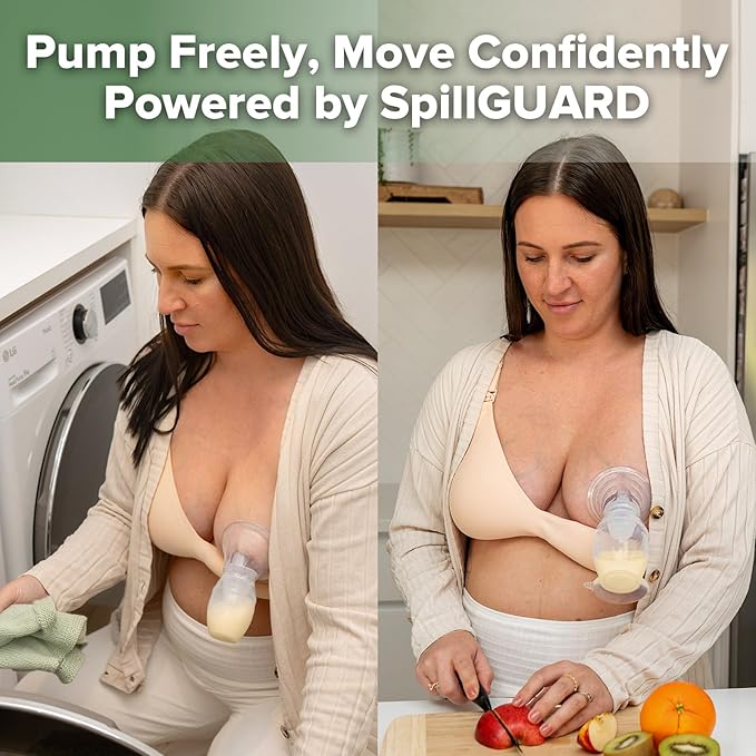 haakaa Silicone SpillGUARD Insert - Patent-Pending Design Breast Pump Stopper for Saving Precious Breastmilk from Spilling & Wasting, Compatible with All Generations of haakaa Pumps