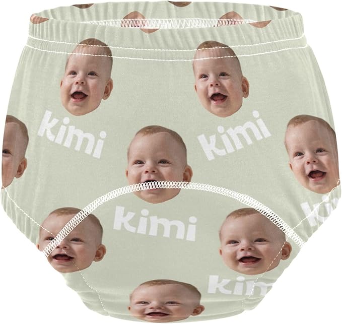 Joko Ivery 1 Beige Custom Potty Training Pants Cotton Traning Potty Panty for Girls Toddlers Boys 2T 3Pcs
