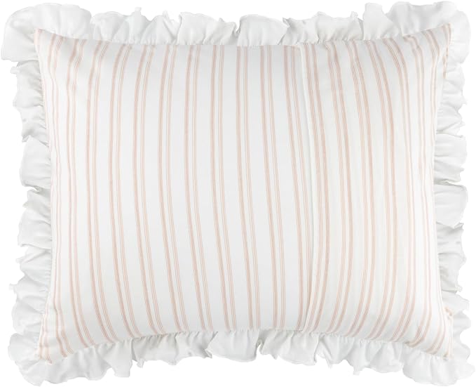 Ely’s & Co. Bedding - Butterfly/Dragonfly Collection - 20" x 26" Pink
