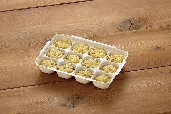 リッチェル(Richell) Tsukurioki Subdivided Freezing Pack, 15, Set of 2, Ivory