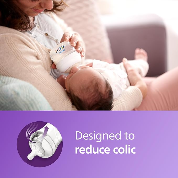 Philips Avent Natural First Flow Nipple,SCF657/43,4 Count (Pack of 6)