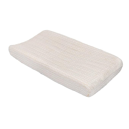 Crane Baby Changing Pad Cover, 100% Cotton Sateen Exterior Change Pad Cover, Neutral Dot, 16" x 32", Fitted Changing Pad Covers, Changing Table Pad Cover for Nursery, Baby Registry or Shower Gift
