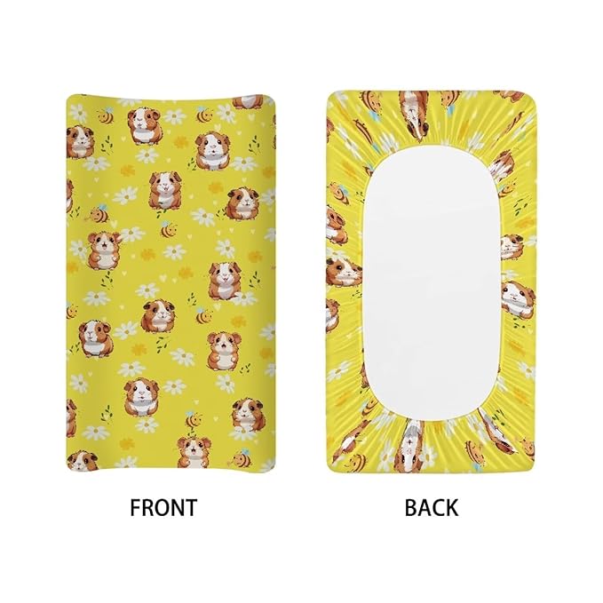 Hamster Paw Changing Pad Cover for Baby Bee Comfort Diaper Covers for Boys Soft Breathable Changing Pad Sheets Cover