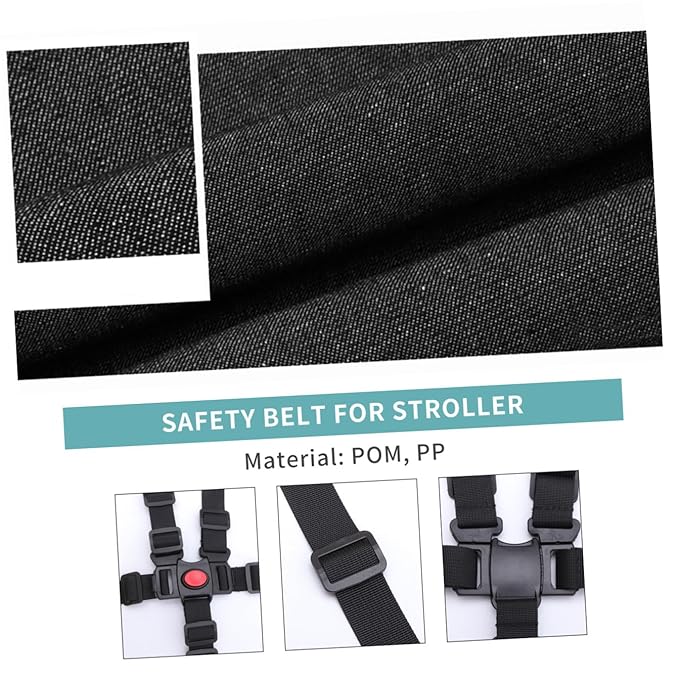 2 pcs Universal Straps Replacement Point Belt Holder Adjustable Safety Security Belts Stroller Pram Buggy Pushchair