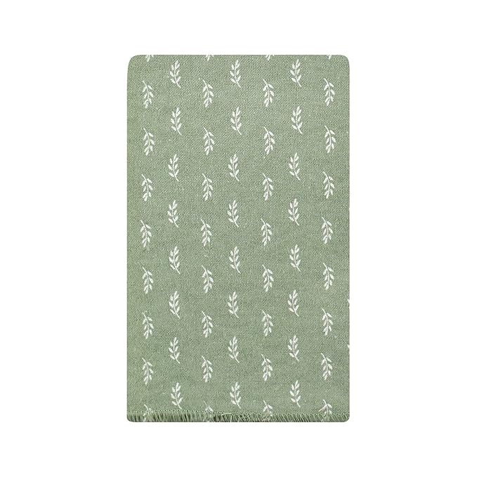 Hudson Baby Unisex Baby Cotton Flannel Burp Cloths, Fall Botanical, One Size