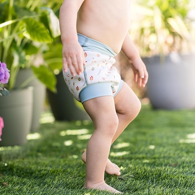 Splash About Happy Nappy Reusable Swim Diaper, Little Acorns, 12-24 Months