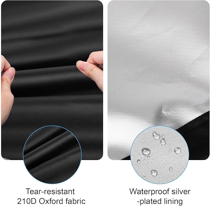 EEEKit 2PCS Wet Clothes Bag, Washable Waterproof Dry Dirty Clothes Bag, Travel Wet Dry Bags with Handle & Zippered, for Swim Gym Yoga Beach, 12x16 in