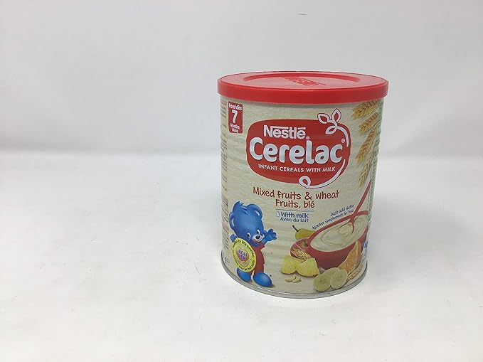 Nestle Cerelac, Mixed Fruits & Wheat with Milk, 14.1 Ounce Cans (Pack of 4)