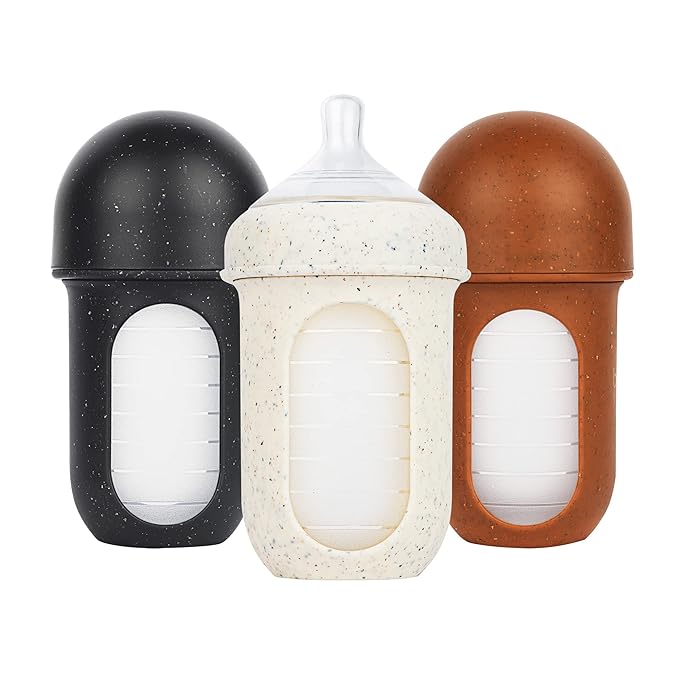 Boon NURSH Reusable Silicone Baby Bottles & NURSH Reusable Silicone Baby Bottles & NURSH Silicone Replacement Nipple