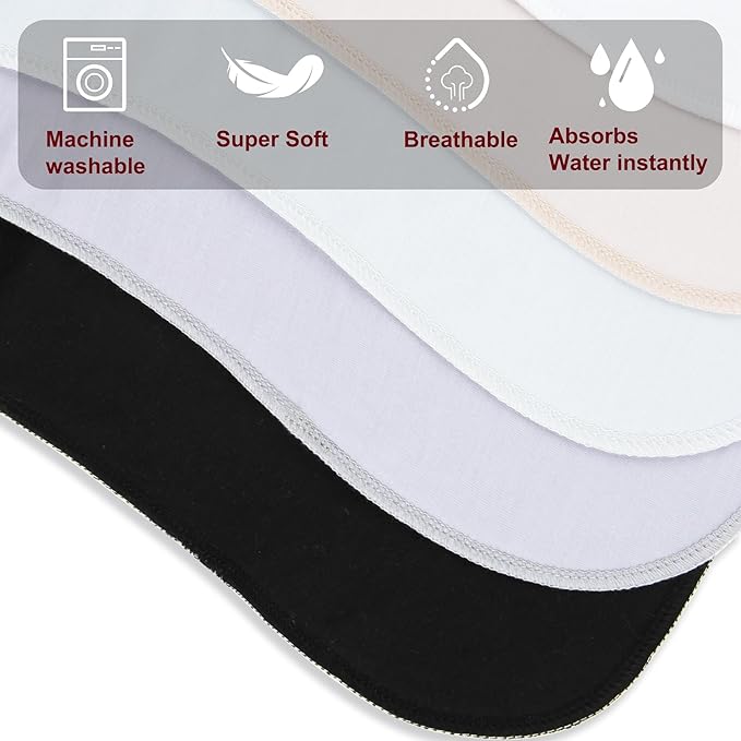 10-Pack Burp Cloths for Baby Boys and Girls - Organic Baby Burp Cloth,Baby Washcloths, Burp Rags, Large Neutral Burp Clothes for Newborn