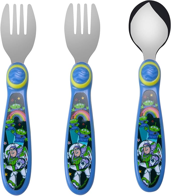 Disney/Pixar Toy Story Toddler Forks and Spoon Set - 3 Pieces