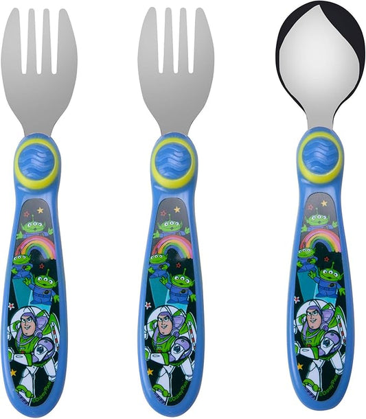 Disney/Pixar Toy Story Toddler Forks and Spoon Set - 3 Pieces