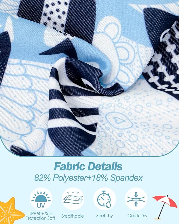 babygoal Reusable Swim Diaper - Waterproof Cloth Swimmers Pants for 18 Months to 24 Months Baby Toddler Beach & Pool(Octopus, Turtle, Fish)