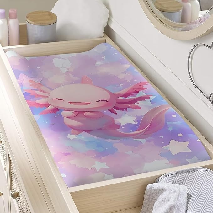 Changing Pad Covers for Boys Girls Carddle Sheet Set for Baby Boys Girls Breathable & Washable Cover