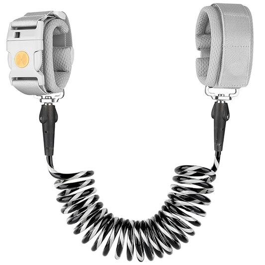 Accmor Anti Lost Wrist Link with Induction Lock, Upgraded Toddler Leash, Reflective Kids Wrist Leash for Baby, Child Walking Wristband Leashes with Magnetic Unlock Design for Outdoor Travel (6.5ft)