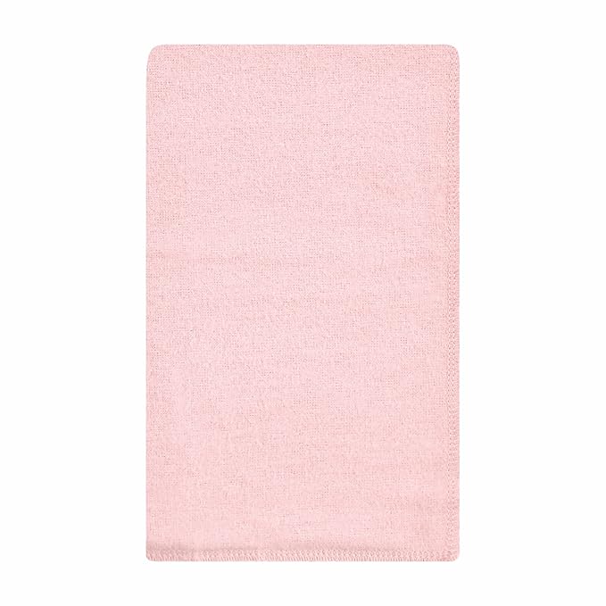 Hudson Baby Unisex Baby Cotton Flannel Burp Cloths, Wildflower, One Size
