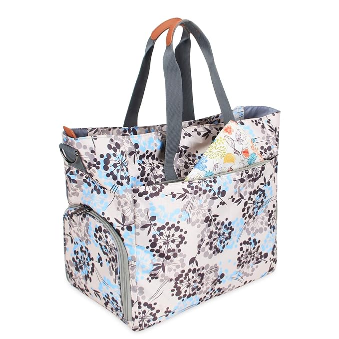 Teamoy Breast Pump Bag, Compatible with Spectra S1/S2,Cooler Bag | Laptop Sleeve 14", Multiple Pockets, Shoulder Straps, Breastfeeding Moms, Bag Only