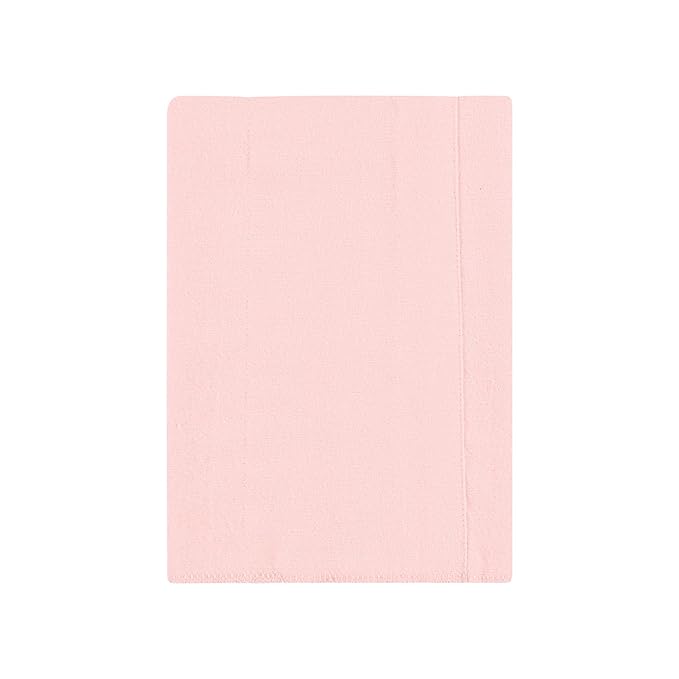 Hudson Baby Unisex Baby Cotton Flannel Burp Cloths 7-Pack, Wild Forest Pink, One Size