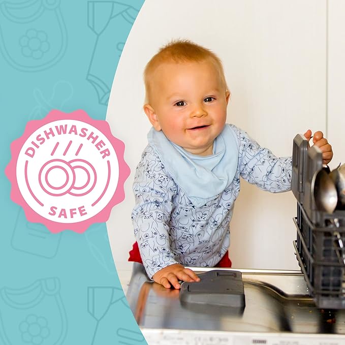 Impresa 3 Pack Handles for Baby Bottles - Compatible with Dr Brown Bottles - Clear BPA-Free Silicone - Easy-Grip Holder for Self Feeding & Sippy Cup Handles