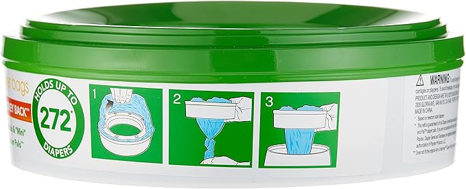 Munchkin Nursery Fresh Diaper Pail Refill (Style May Vary)