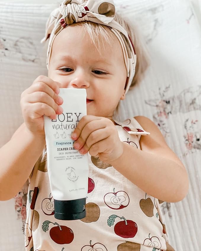 Baby Diaper Cream - Pediatrician & Dermatologist Approved - Zinc Oxide & Kaolin Clay Rash Protectant for Soothing Relief & Healing - Mom's Choice Award Winner - Fragrance Free 3.4 oz
