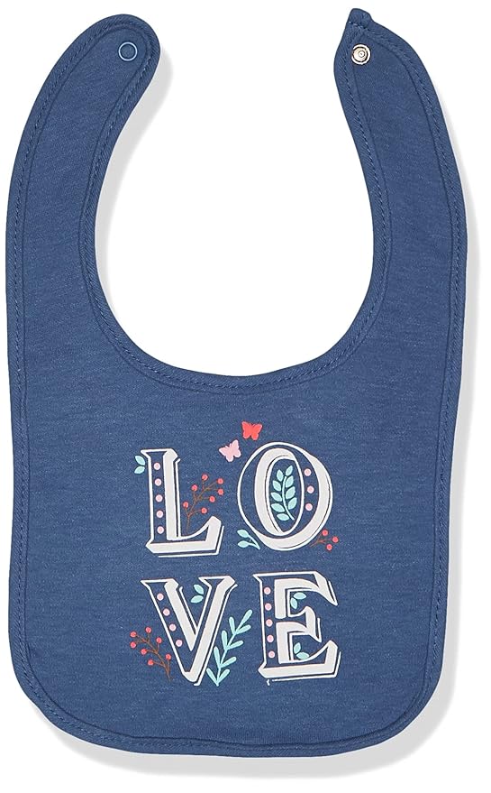 Hudson Baby Unisex Baby Cotton Bibs, Woodland Fox, One Size