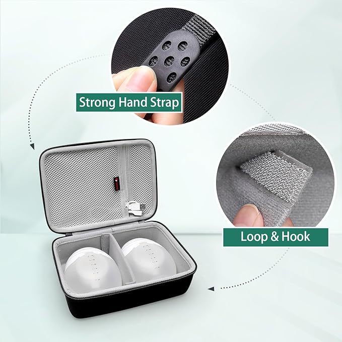 XANAD Breast Pumps Case for Momcozy S12 Pro / S12Pro / S9 / M5 / All Momcozy Wearable Breast Pump Suitable, Breast Pump Small Storage Bag
