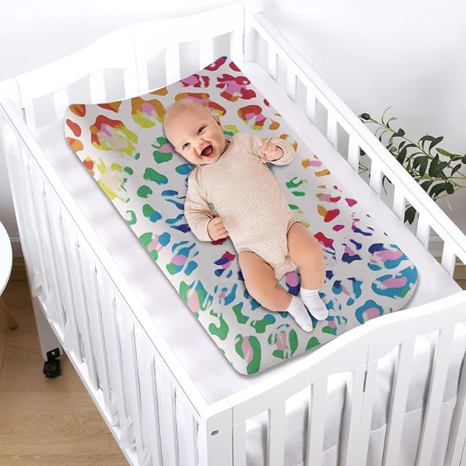 Changing Pad Covers for Boys Girls Carddle Sheet Set for Baby Boys Girls Breathable & Washable Cover