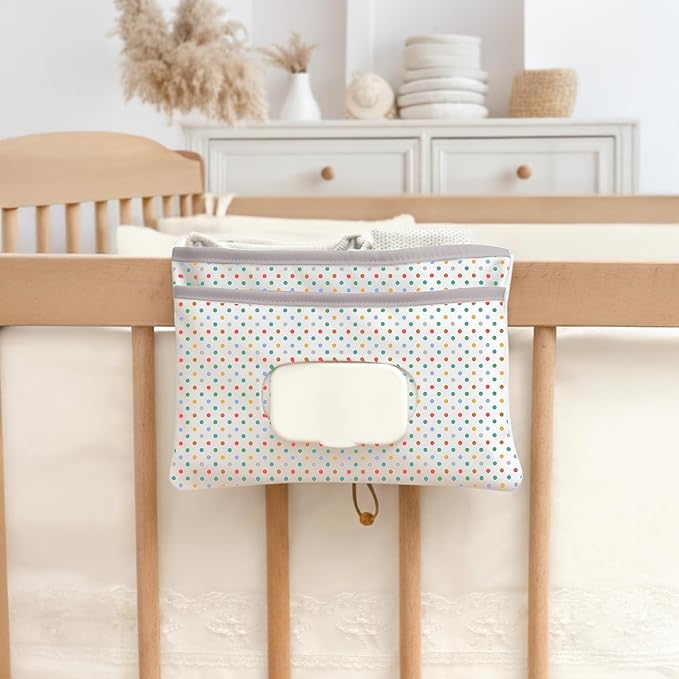 HAMUR Baby Diaper Bag Organizer – Compact & Foldable Stroller Pouch for Newborn Essentials | Travel-Friendly | Fits Boys & Girls (Animal)