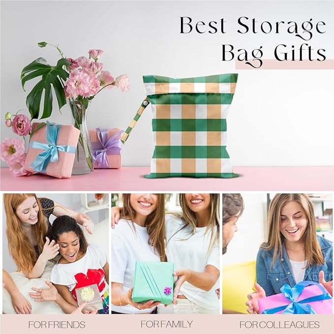 Wet Bag, Wet Dry Bag, For Swimsuit Travel Vacation Beach Pool Weekend Trip Gifts, for Women Friends Bestie Gifts