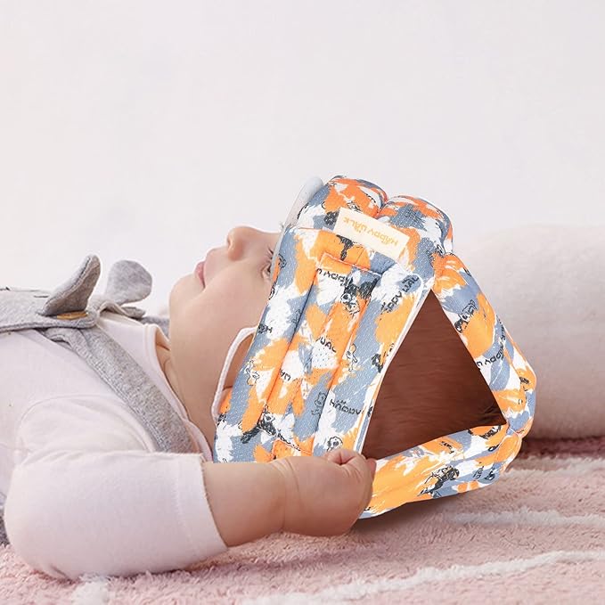 Infant Head Cushion Hat, Baby Helmet Soft Shock Absorbing Hand Washing for 6 Months to 8 Years Old for Walking (WEYI36GI1w), 1.0 Count