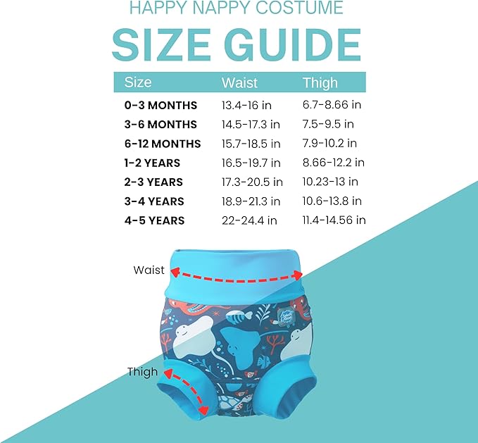 Splash About Happy Nappy Duo, Under The Sea, 6-12 Months
