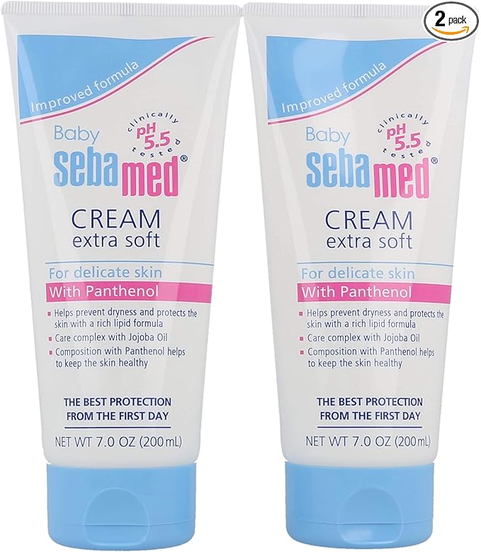 Sebamed Baby Cream Extra Soft, 7 oz, 2 Pack