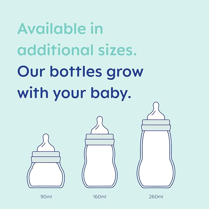 MAM Feel Good Glass Bottle (260 ml, Unisex)