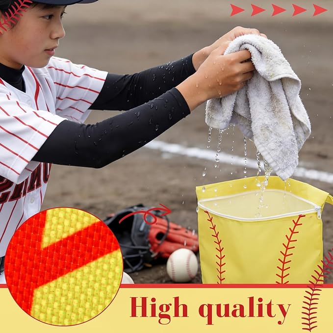 12 Pcs Softball Wet Dry Bag Gifts Bulk, Softball Team Wet Dry Bag with Handle Zipper, Beach Pool Waterproof Toiletry Organizing Pouches for Women Player Travel Team Gifts