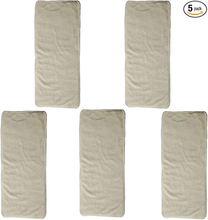 5 Inserts for Junior Diapers 4 Layer 6.6inX16.1in(5 Inserts)