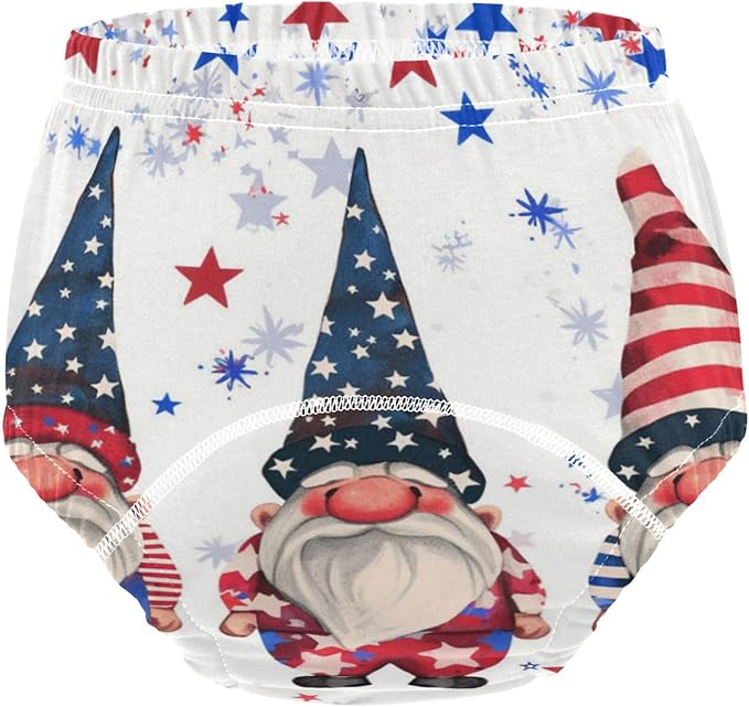 Baby Underwear Potty Training Pants Soft Cotton Night Time Potty Training Underwear for Toddler 3T 3 Cute Gnomes