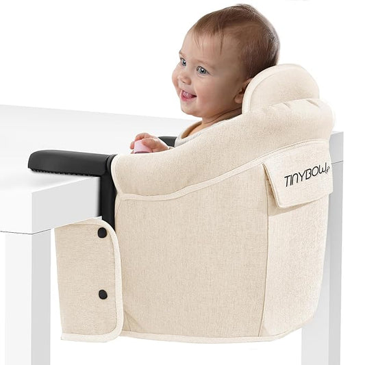 Hook On High Chair for Baby, High Chair that Attaches to Table - Clip On High Chair for Table, Portable High Chair for Travel, Highchair for Baby Seat - Portable Baby Chair for Eating