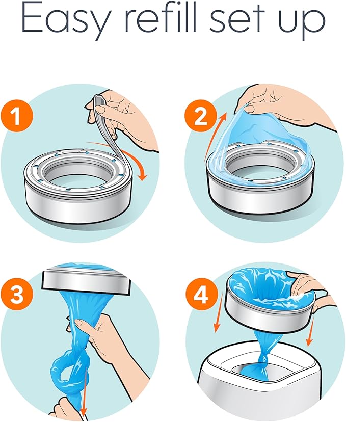 Diaper Genie II Refills (Pack of 6)