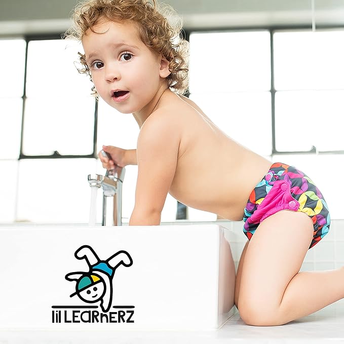 Kanga Care Lil Learnerz Reusable Toilet Training Pants (XSmall - Finn & Nautical)