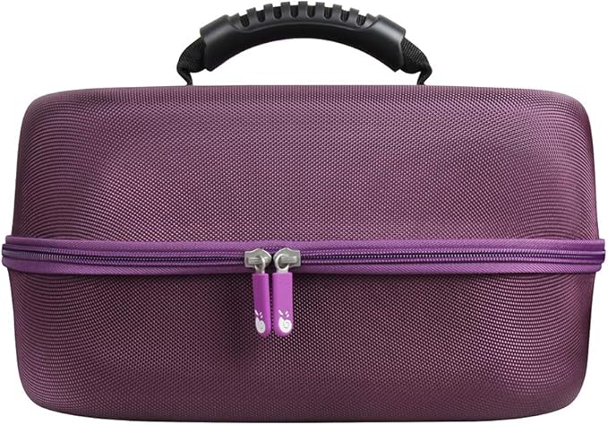 Hermitshell Hard Travel Case for Spectra S1 S2 Plus Electric Breast Milk Pump (Purple)