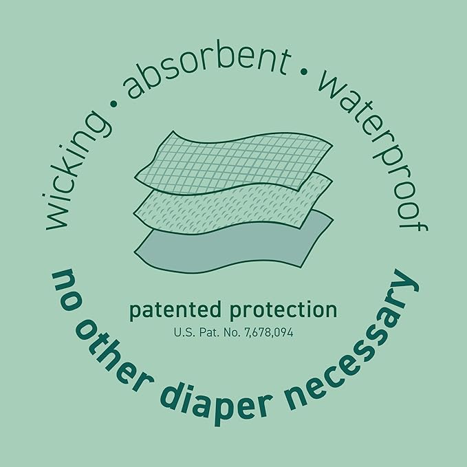 green sprouts baby boys Pull-up Reusable Absorbent Swimsuit and Toddler Swim Diaper, Navy Whale League, 3T US